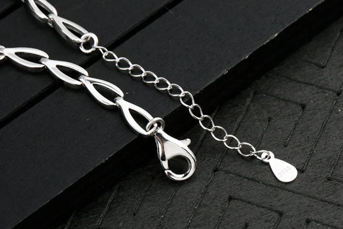 Oval Group Bases Cuff Mount Bracelet Setting Wholesale Sterling Silver Fine 925 11x15mm For Three Stones Gemstones No Prongs DIY Jewelry
