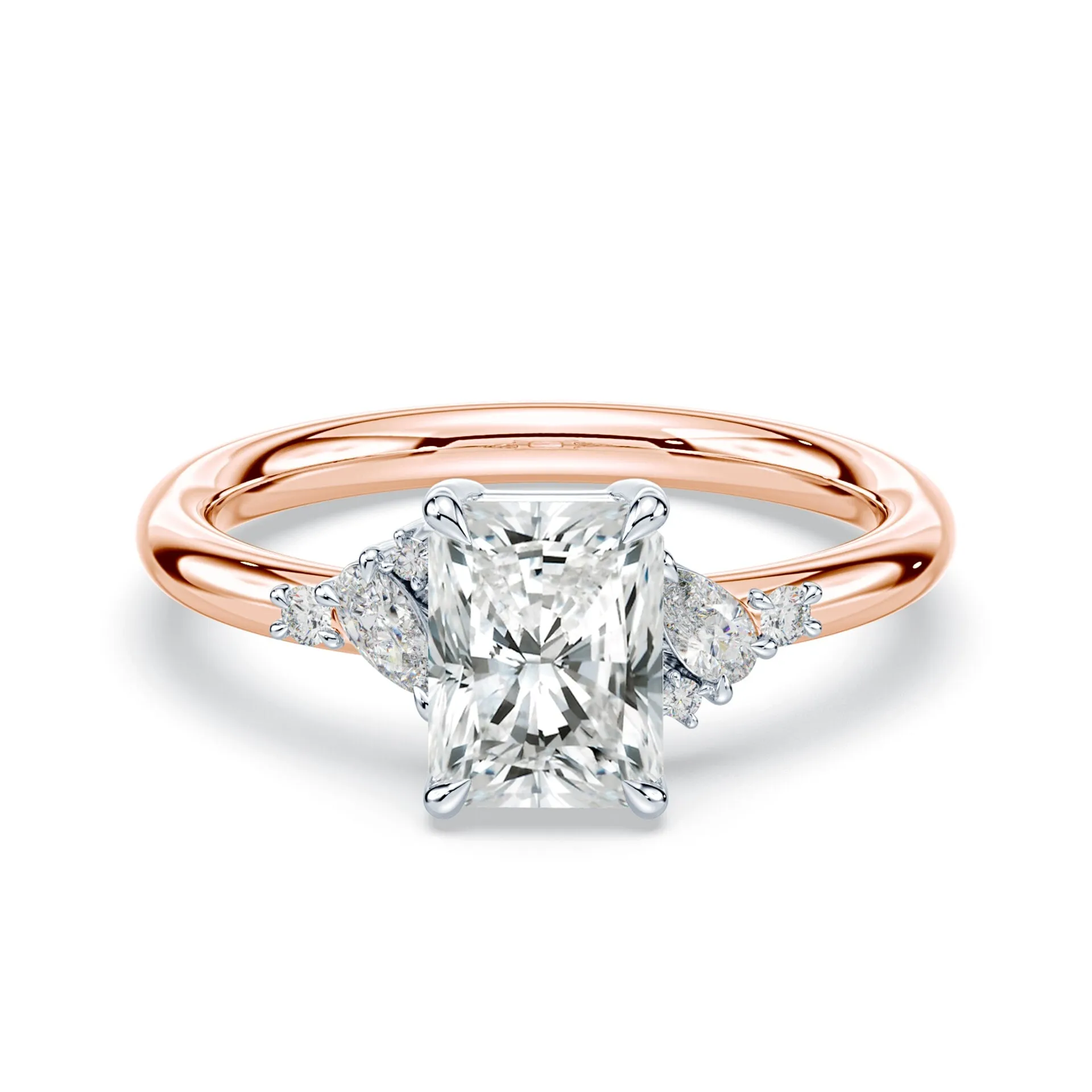 Petite Cluster Ring