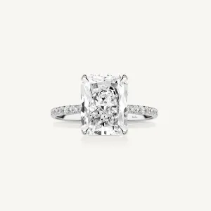 Radiant Cut Diamond Engagement Ring