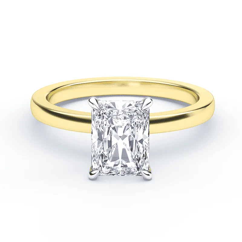 Radiant Cut Engagement Ring