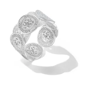 Rhythmic Drum Filigree Ring