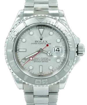 Rolex Yacht-Master 16622 40mm Oyster Platinum Bezel Watch