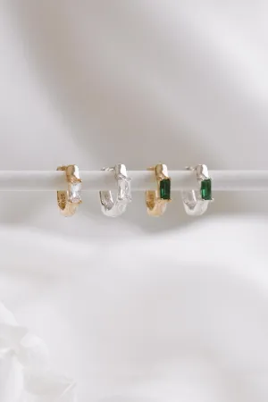 Roxy - Sterling Silver Hoop Earrings