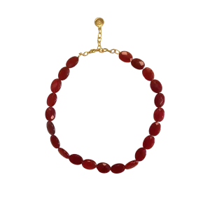 Stolen Kiss - Garnet Necklace
