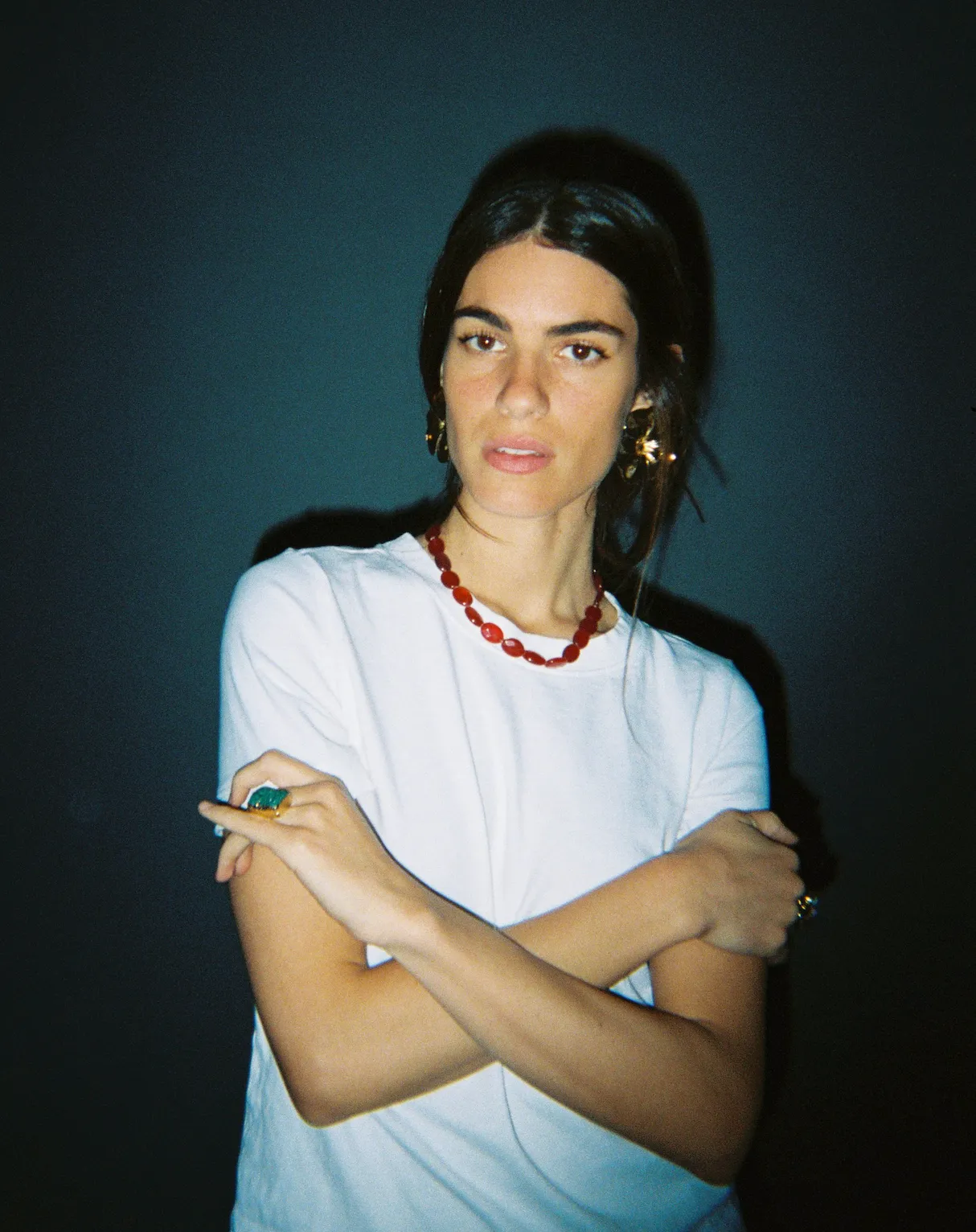 Stolen Kiss - Garnet Necklace