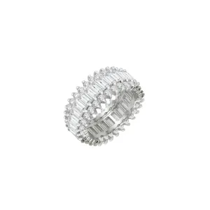 THE THREE ROW ETERNITY BAND