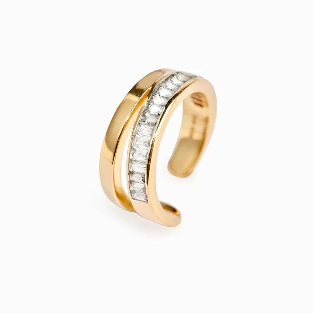 White Sapphire Ring