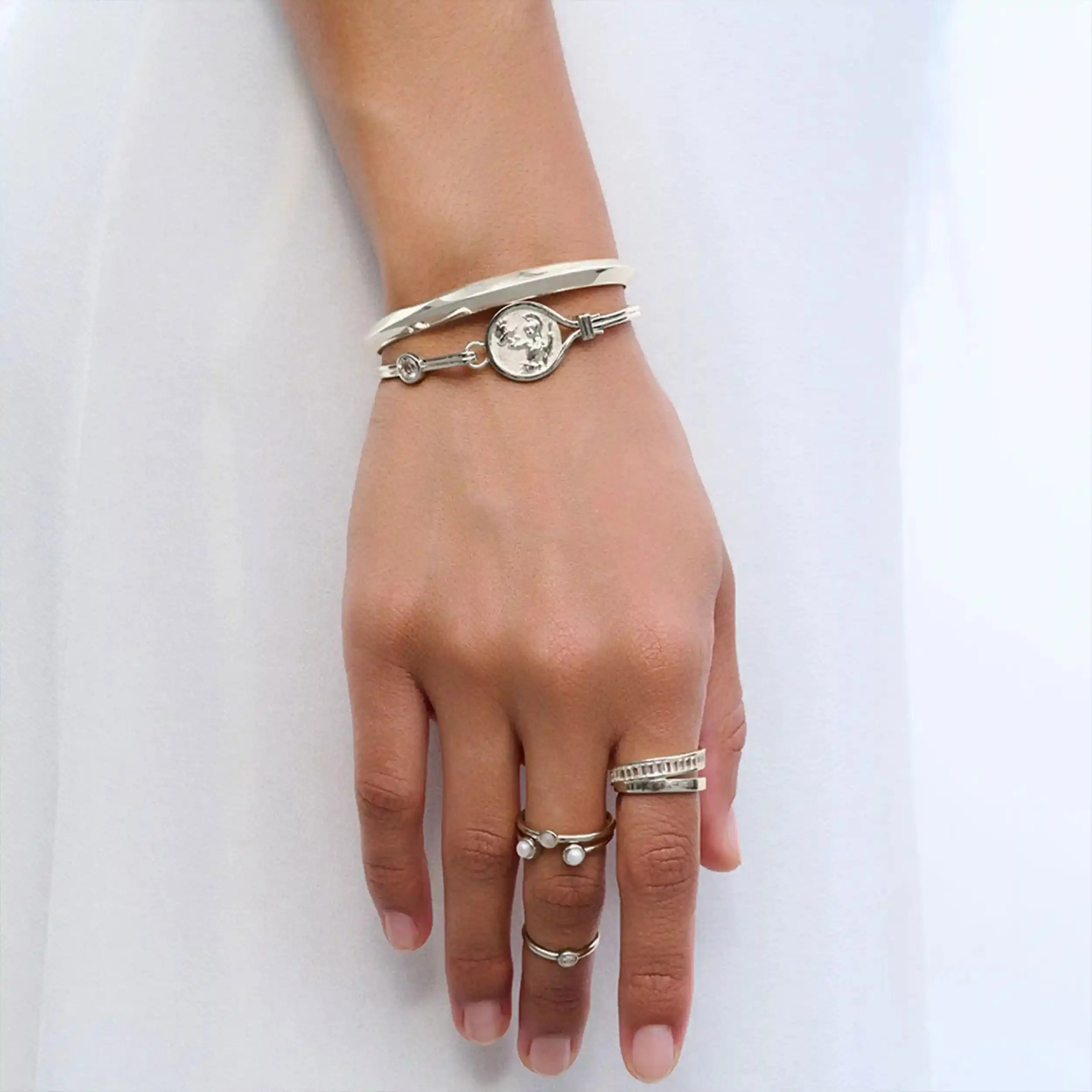 White Sapphire Ring