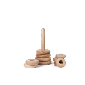 Wooden pyramid ROUND mini
