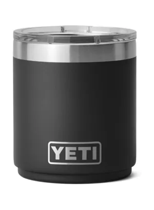 YETI Yeti Rambler 10 Oz Stackable Lowball Tumbler YLOW10MS2 Black 